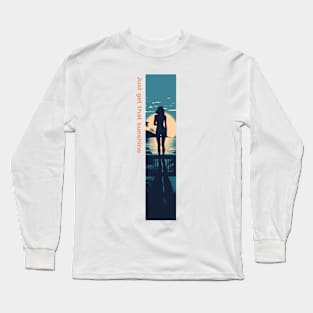 get that sunshine, swimming pool lifestyle v2 Long Sleeve T-Shirt